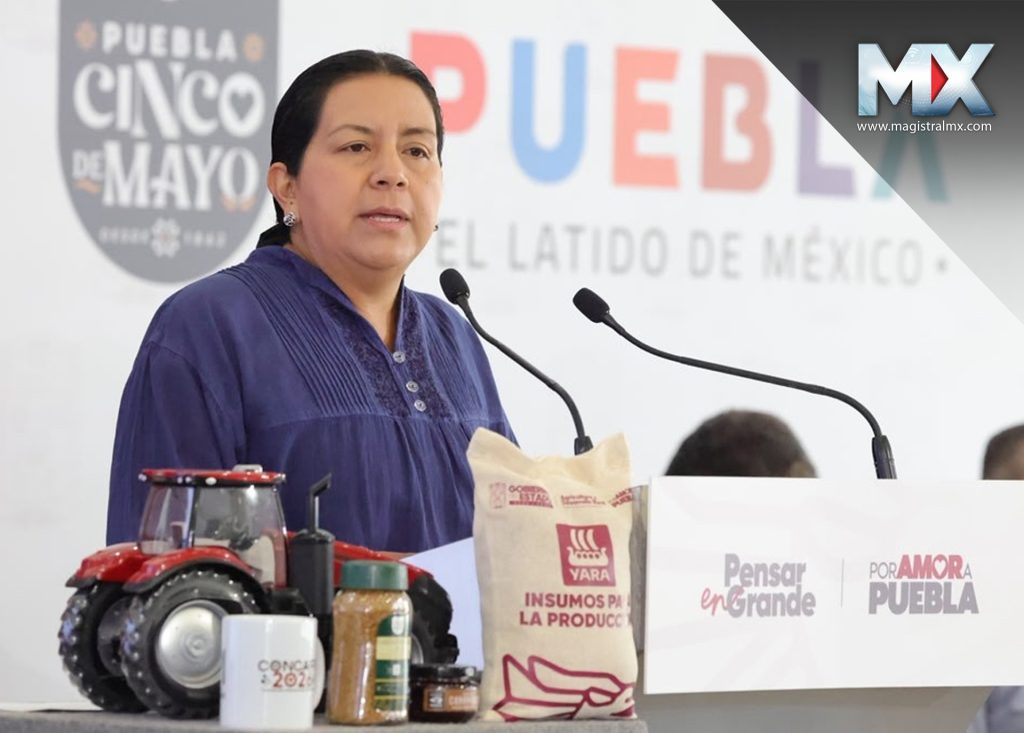 Foto: Ana Laura Altamirano Pérez  | Titular de Secretaría Agricultura y Desarrollo Rural. Créditos: Gobierno de Puebla
